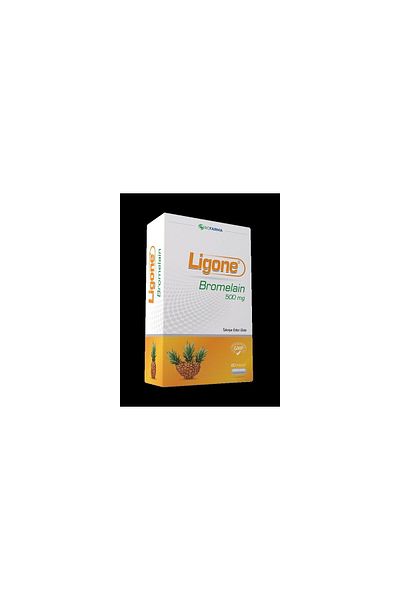Ligone Rc Farma Bromelain 60 Capsules