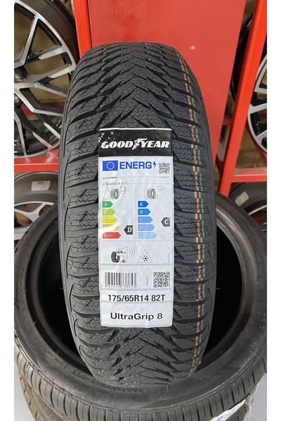 Goodyear 175/65 R14 82t Ultragrip8 Kış Lastiği (2023 ÜRETİM)
