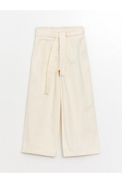 LC Waikiki LCW Kids Girl's Wideleg Pants - Elastic Waist