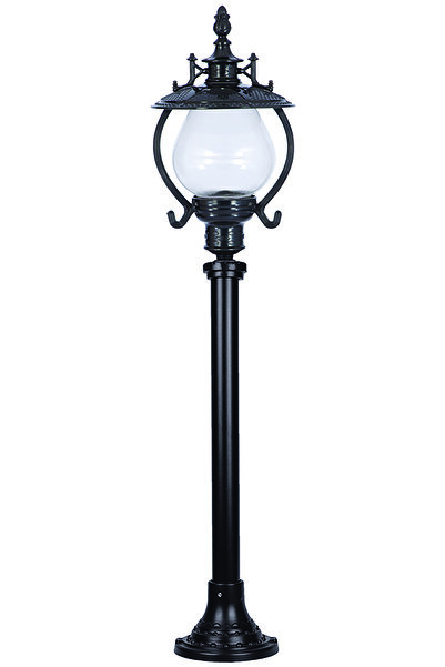 Şanlı BOLLARD AYDINLATMA BAHÇE ÇİM DİREĞİ YÜRÜME YOLU KISA DİREK 108CM