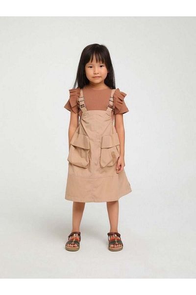 Escabel Girl - Large Pocket Strappy Salopet