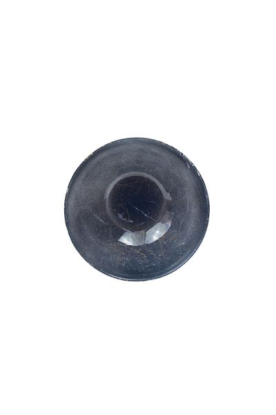 Dore Voir Marble Patterned Glass Bowl 13x5cm - dark blue