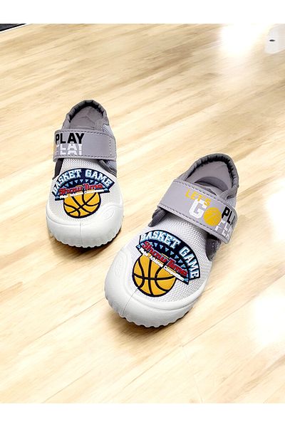 GEZER Παιδικό παπούτσι με θέμα Basket Game - Velcro Daily Sole