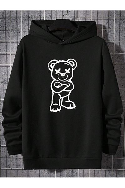 Mella&Co Black Unisex Oversize Sweatshirt