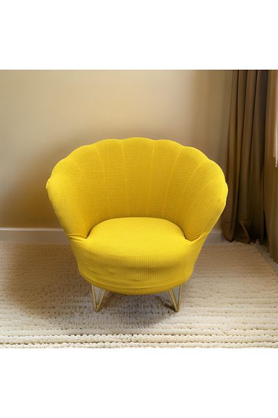 uzhanem Papatya Single Armchair Seat Cover