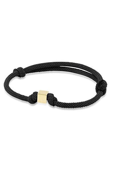Gianfranco Altın Küp Ipli Bileklik