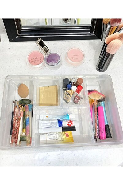 Bayev Luna Συρτάρι Organizer με θήκες Κουτί μακιγιάζ με καπάκι Οργάνωση κοσμημάτων Στυλό Οργάνωση επιφάνειας εργασίας