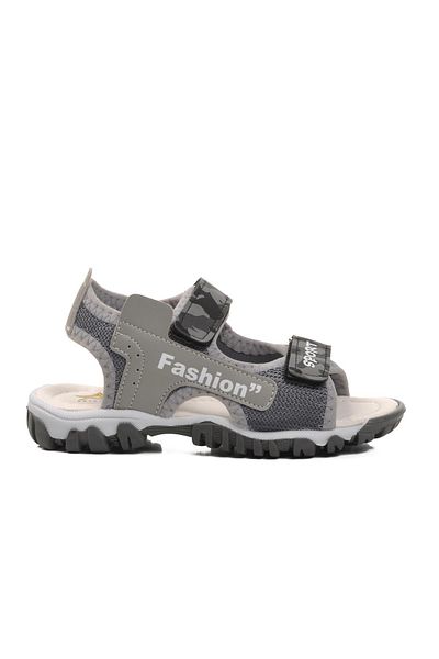 AYAKMOD Boy's Camouflage Gray Sandals - 24-410-P