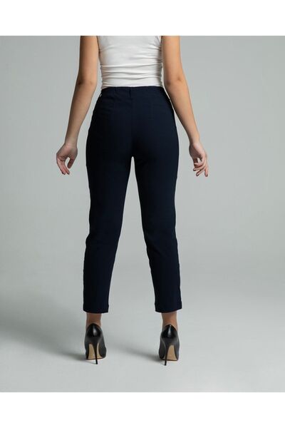 Monmark Phia Cropped Viskon Lacivert