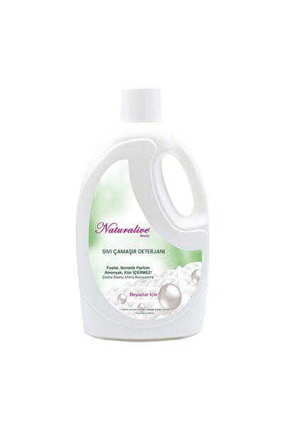 naturalive Beyazlar İçin Çamaşır Makinesi Deterjanı 2.5lt