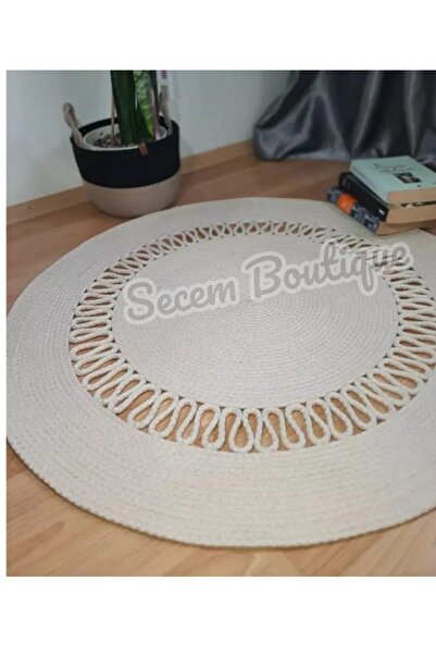 Secem Boutique Jüt Halı, El Yapımı Kilim, Banyo Paspası, Mutfak Halısı, Balko...