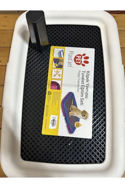 Köpek Yavrusu Elekli Tuvalet Eğitim Seti Akıllı Tuvalet