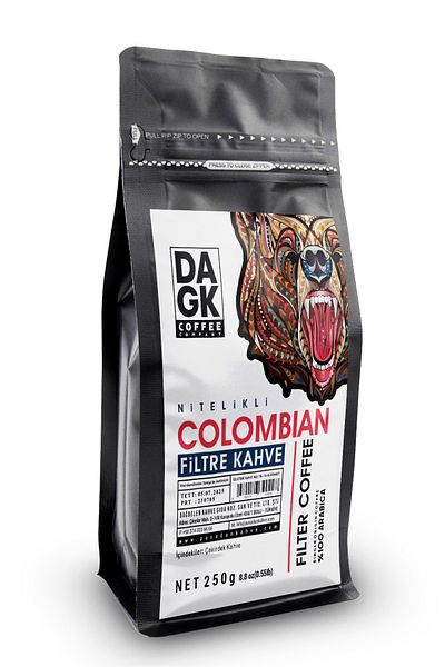 Dagk Filter Coffee Colombian 250gr Ground