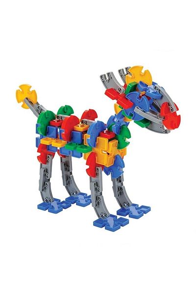 PİLSAN Building Blocks in Bag - 128 Pieces