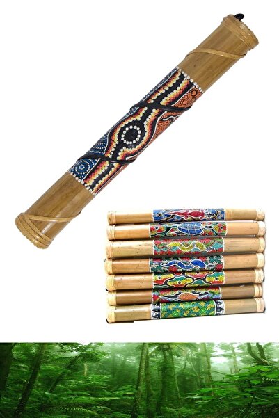 PİRAMİGO Bambu Yağmur Sesi Çubuğu - Bamboo Rainstick