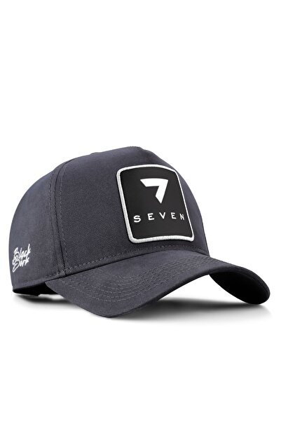 BlackBörk V1 7 Numara Logolu Antrasit Beyzbol Şapka