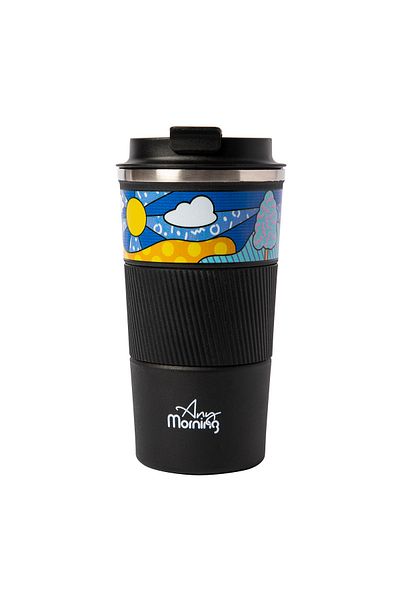 Any Morning Thermosbecher, Edelstahl Kaffeebecher, 500 ml
