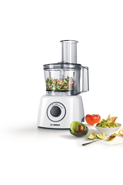 Bosch Multitalent 3 Compact Food Processor, White, MCM3100WGB 1 Year Warranty