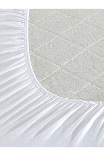 Tekstil Home White Liquid Proof Micro Mattress Cover - Full Edge Mattress Protector