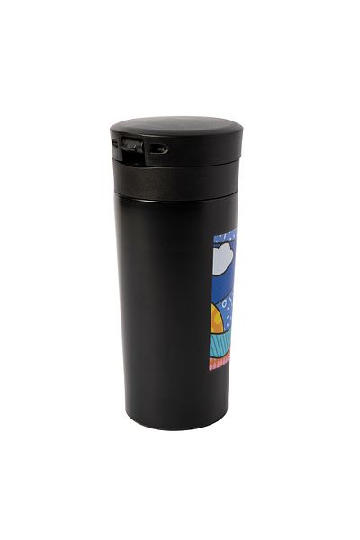 Any Morning Thermosbecher, Edelstahl Kaffeebecher, Teebecher, 380 ml