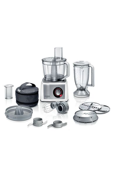Bosch Food Processor MC812S734G Multi-Talent 8, 3.9L capacity, Brushed Stainless Steel 1 Yr Warranty