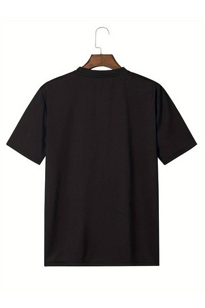 CAST COLLECTİON Ανδρικό μπλουζάκι Black Believe Always - Oversize