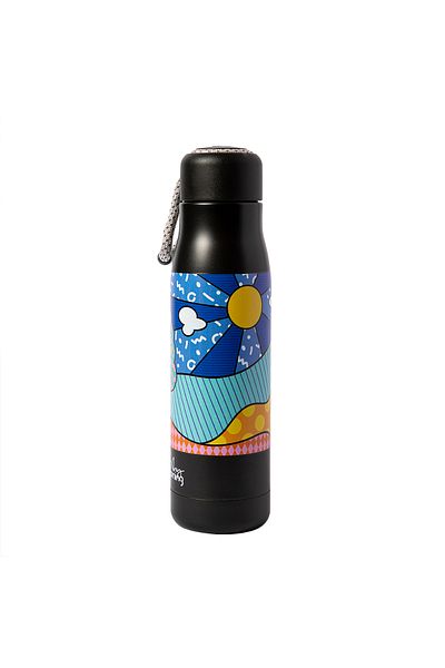 Any Morning Trinkflasche, Edelstahl Thermosflasche, 600 ml