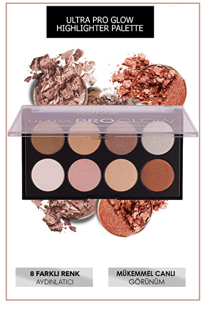 Lollis Ultra Pro Glow Professional Higligter Palette 02 / Ultra Pro Glow Prof...