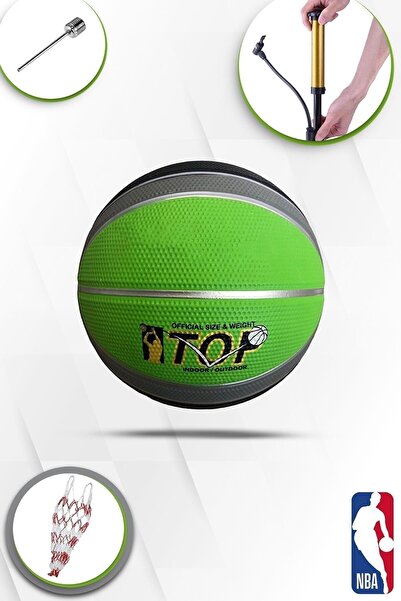 Hsport Prof. Maç/antreman Kaymaz Kauçuk Iç/dış Saha Uygun 7 Numara Basketbol ...