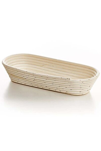 SepetçiBaba Melina - Oval Bambu Mayalama Sepeti 35 Cm