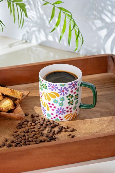 Emsan Floral New Bone Mug 350 ml