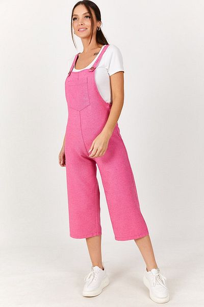 armonika Dámský lehký fuchsiový zahradní overal ARM-20K001117