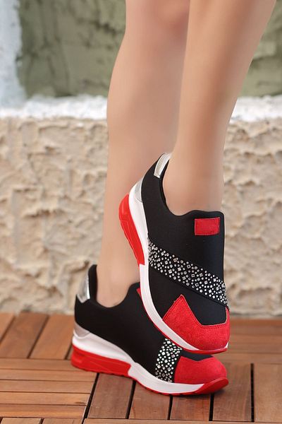 matilda store Diva Casual Sneakers - Wedge Sole