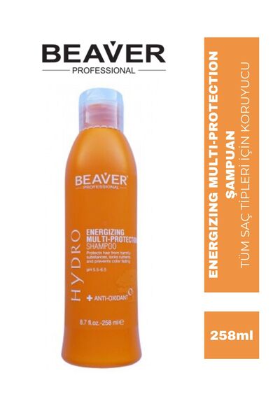 Beaver Beaver Multi Protection Şampuan 258ml | Çay Ağacı Zencefil Nane Özlü Canlandırıcı Ve Koruyucu Bakım