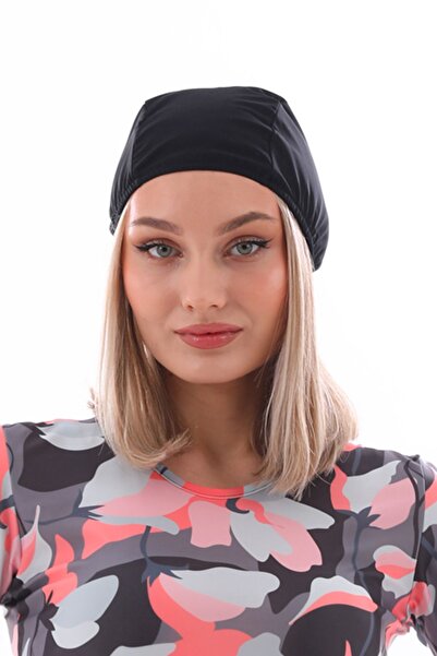 Remsa Mayo Black Plain Bonnet - Pool and Sea RB007