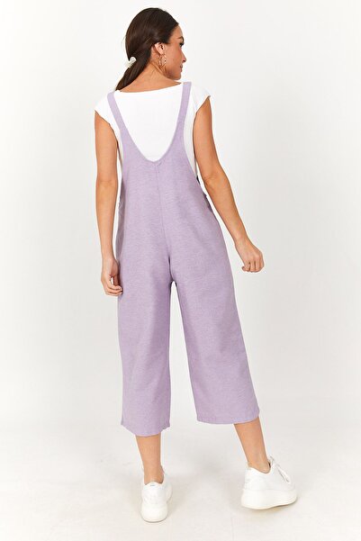armonika Helllila Gärtner-Overall für Damen ARM-20K001117