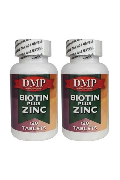 DMP Biotin Plus Zinc 2 Box 240 Tablets Biotin