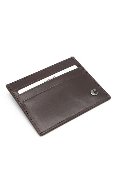 Cacharel Unisex Καφέ Δερμάτινη θήκη αναλίνης - 0244D06