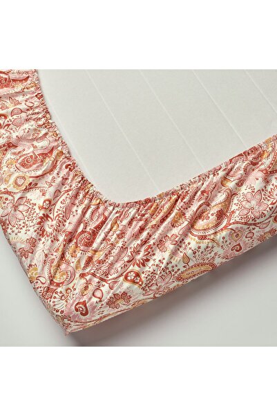 IKEA Grey-White Elastic Sheet - 180x200 cm