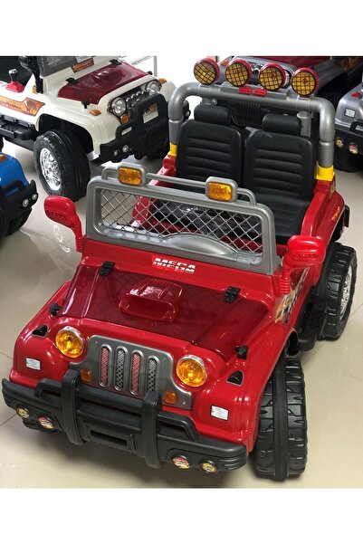 SLB-X6 Aliş Mega Çift Kişilik 12 Volt Uzaktan Kumandalı Akülü Araba / Jeep