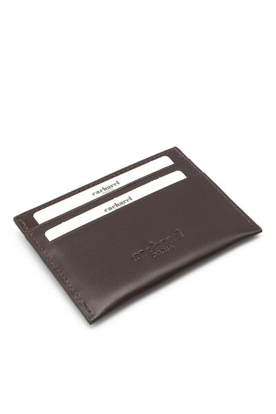 Cacharel Δερμάτινη θήκη πιστωτικής κάρτας 1983W18 Model Brown