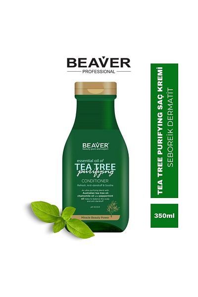 Beaver بلسم شجرة الشاي 350 مل |   رعاية منعشة خاصة لمشكلة القشرة