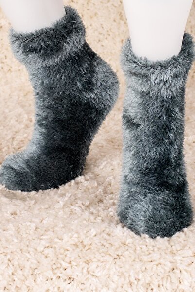 armonika Women's Turquoise Thick Hedgehog Socks ARM-20K094011