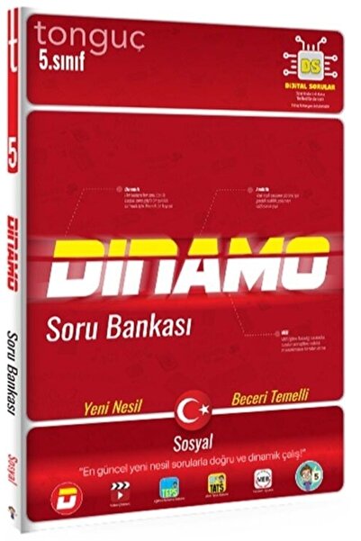 Tonguç Yayınları 5. Sınıf Sosyal Bilgiler Dinamo Soru Bankası