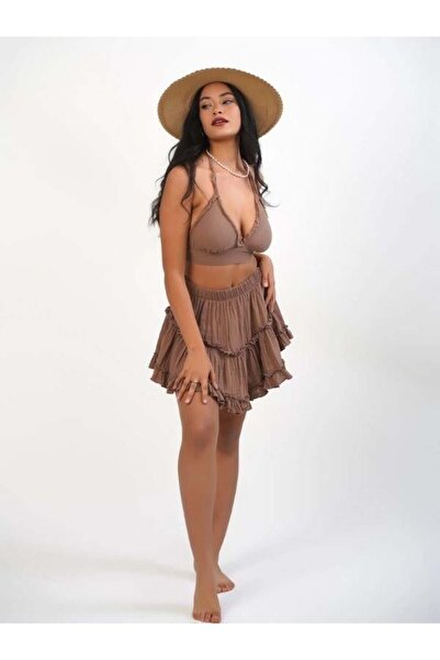 Zekids Муслин с триъгълно деколте и връзки, стандартен размер