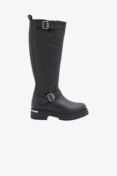 Harley Davidson Trouble Women's Black Boots - 026Z 100027 -B14-04 Model