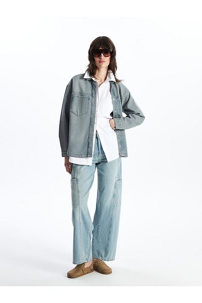 LC Waikiki Pantaloni cargo de damă cu picioare largi