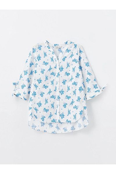 LC Waikiki LCW Grace Flower Collar Women's Shirt