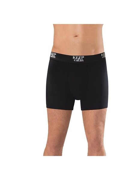 Anıt 3 τεμάχια μαύρου χρώματος Lycra Modal Boxers