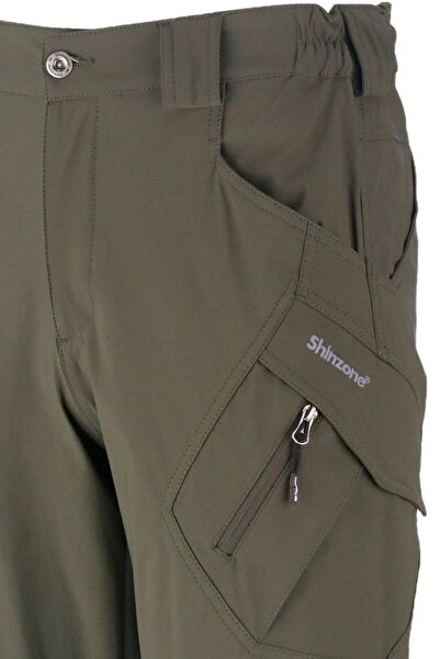 Shinzone Erkek Fit Cepli Taktik Haki Pantolon